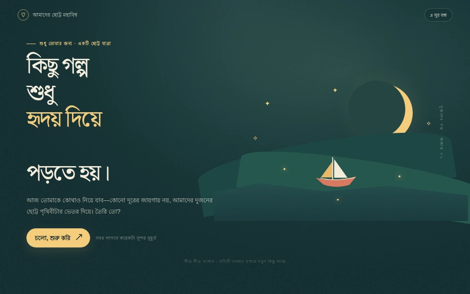 আমাদের ছোট্ট মহাবিশ্ব demo screenshot
