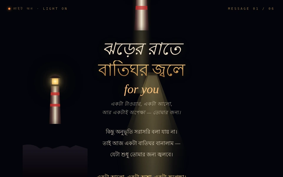 বাতিঘর demo screenshot